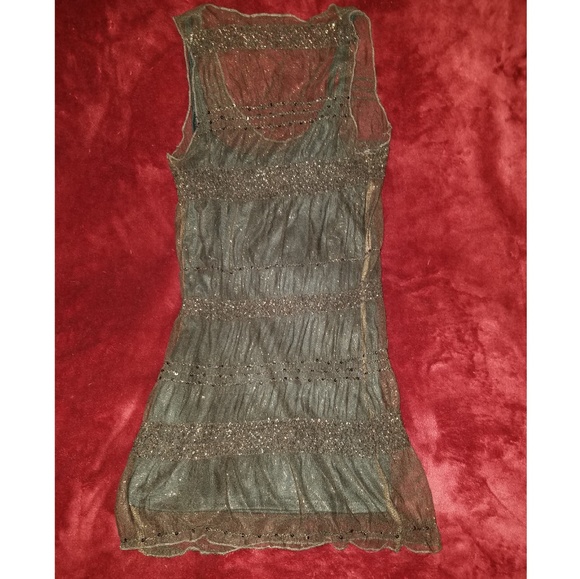 Moonstar Boho Style Sheer Tank Top - Picture 1 of 2